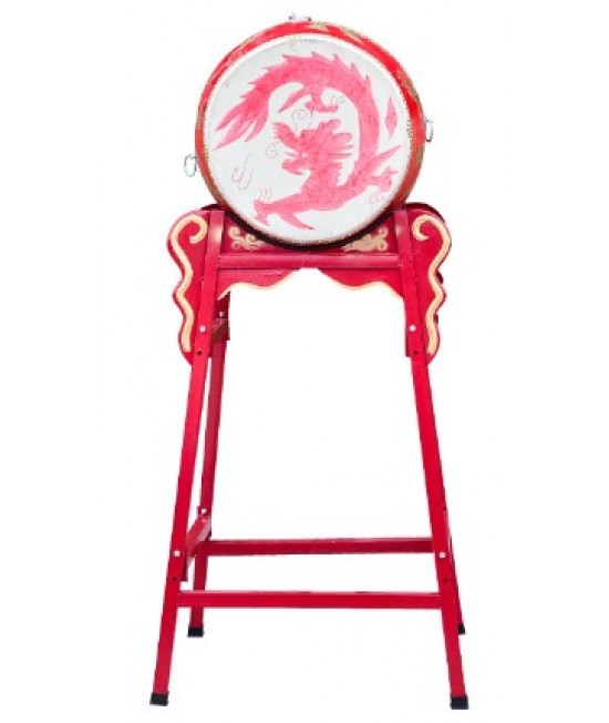 18吋 立式戰鼓 龍鼓 連立式鼓架